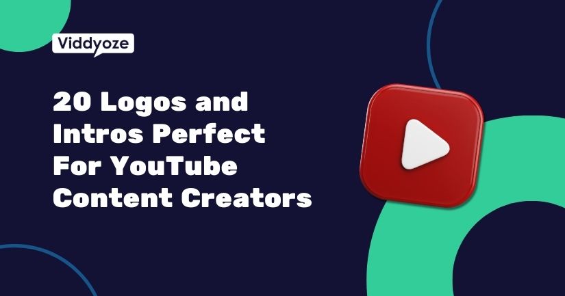 20 3D Logo Animations and YouTube Intros Perfect for Content Creators