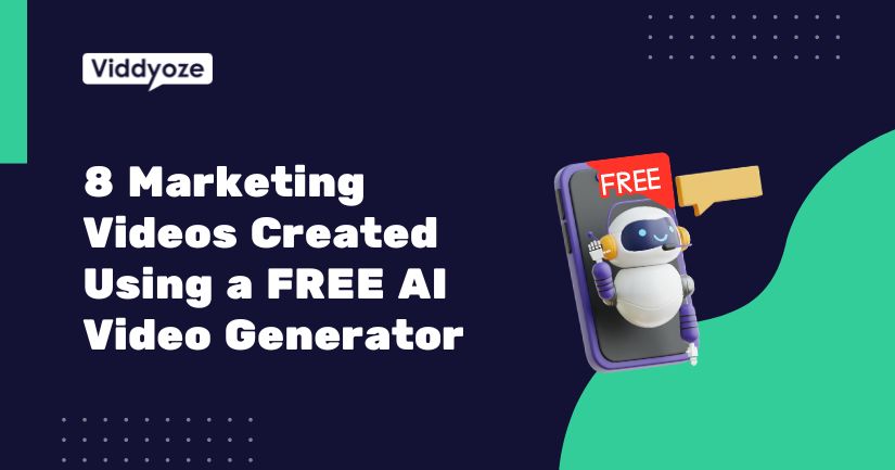 8 Marketing Videos Created Using a FREE AI Video Generator