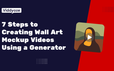 7 Steps to Creating Wall Art Mockup Videos Using a Free Generator