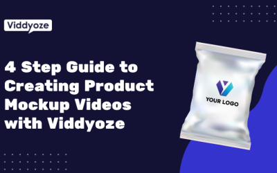 4 Step Guide to Creating Product Mockup Videos with Viddyoze