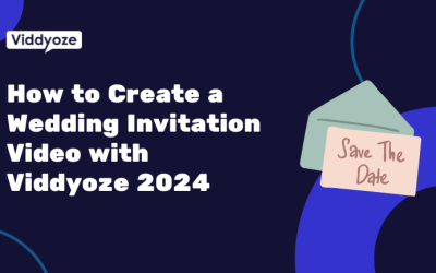 How to Create a Wedding Invitation Video with Viddyoze 2024