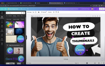 How to Make a Canva YouTube Thumbnail (EASY Tutorial)