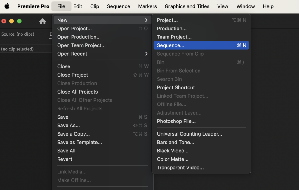 Add Transitions in Premiere Pro